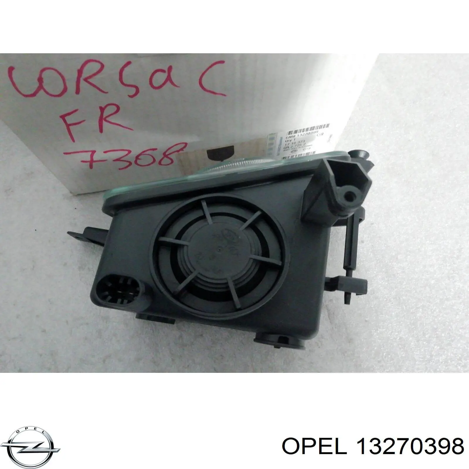 Фара противотуманная правая 13270398 Opel