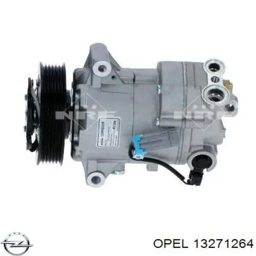 13271264 Opel компрессор кондиционера