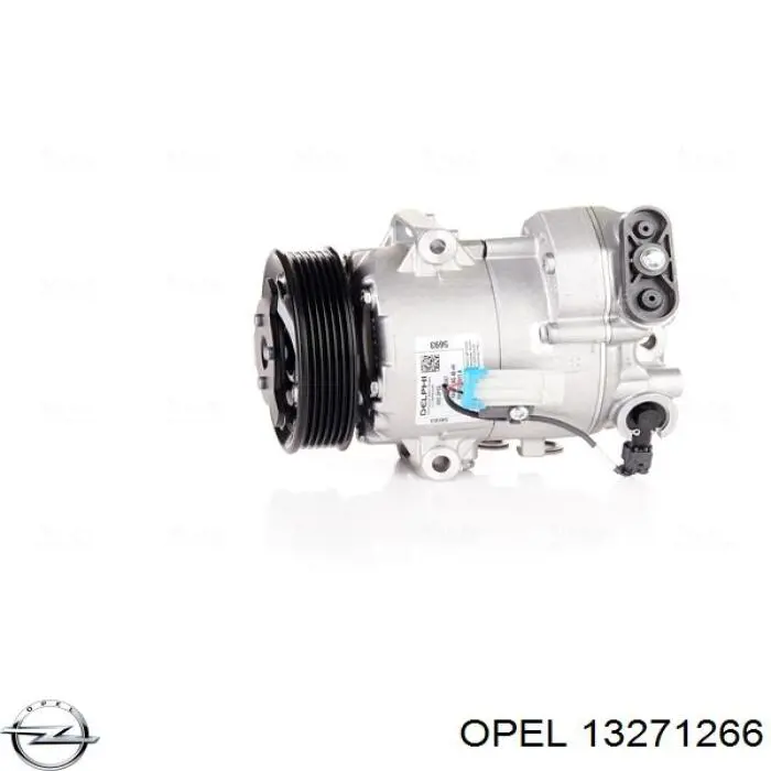 Купить 13271266 Opel Компрессор климатической установки