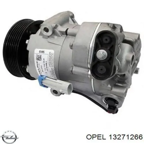 Компрессор кондиционера 13271266 Opel