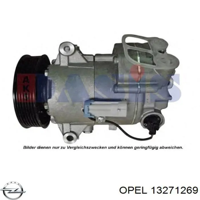 13271269 Opel compressor de aparelho de ar condicionado