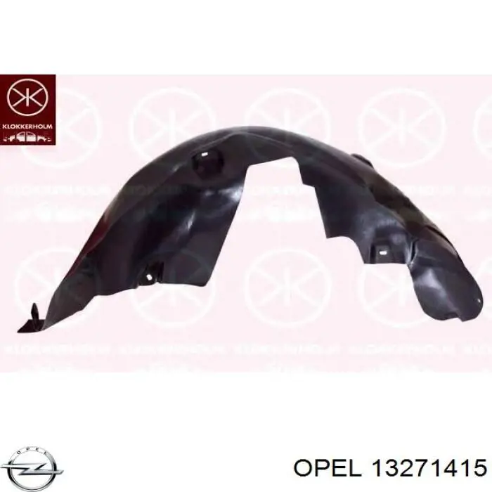 13271415 Opel Подкрылок крыла заднего правый