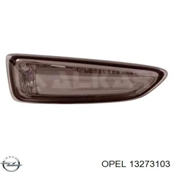 13273103 Opel повторитель поворота на крыле левый