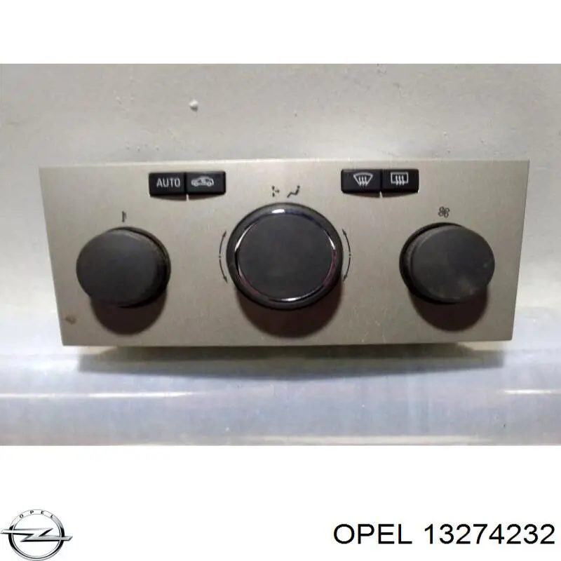 13274232 Opel unidade de controlo dos modos de aquecimento/condicionamento