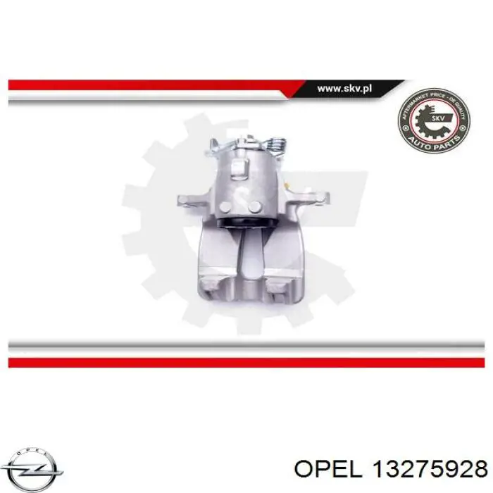 Купить 13275928 Opel Суппорт задний правый