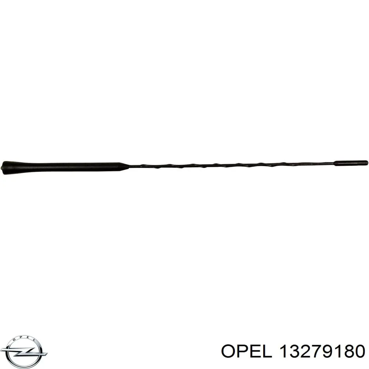 Шток антенны на Opel Corsa D 