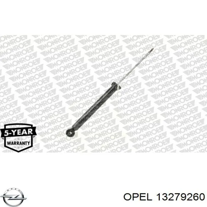 Стойка амортизатора задняя Opel 13279260 цена, от 31.33 USD