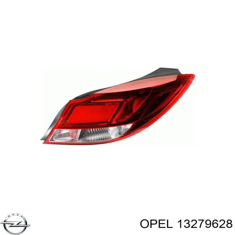 Купить 13279628 Opel Задняя правая фара