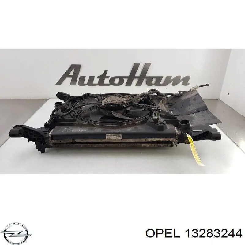 Радиатор охлаждения двигателя Opel 13283244 цена, от 155.86 USD