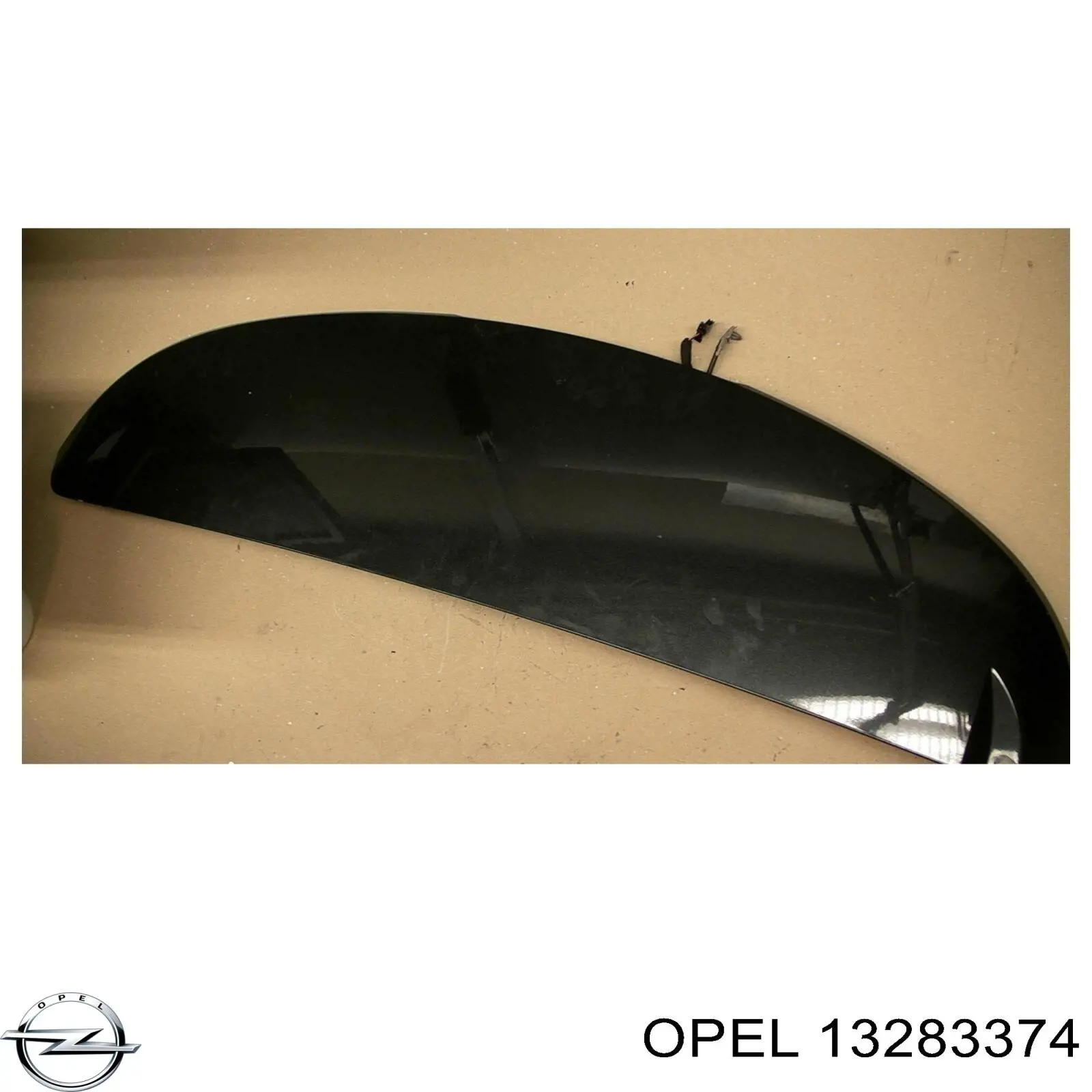 13283374 Opel spoiler de porta-malas (de 3ª/5ª porta traseira)