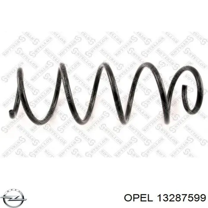 Пружина амортизатора Opel 13287599 цена, от 37.13 USD