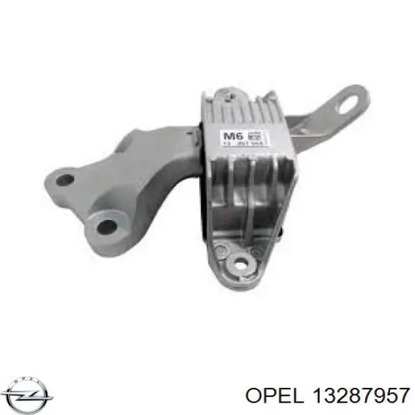 682067 Opel Подушка (опора) двигателя, левая
