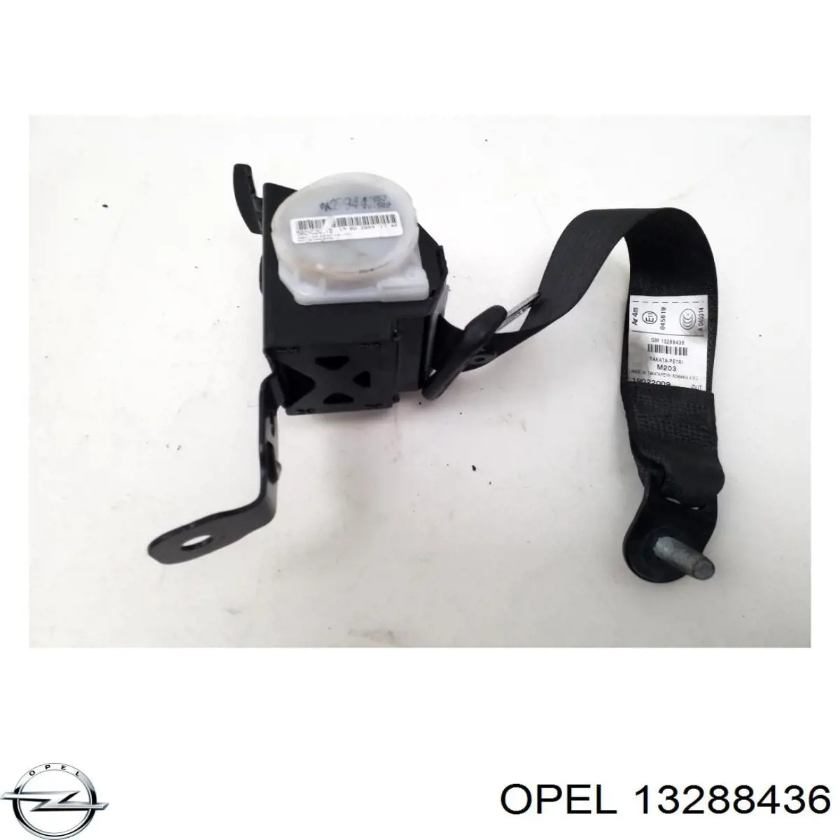 Ремень безопасности задний левый Opel 13288436 цена, от 6.24 USD