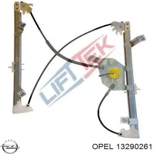 Стеклоподъемник передней двери Opel 140476