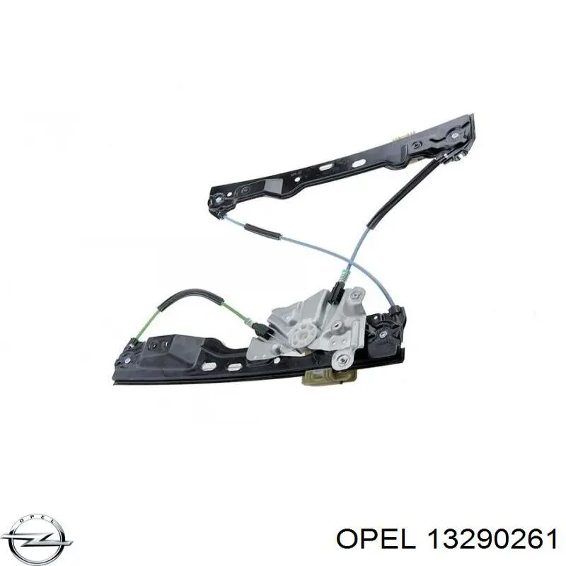 140476 Opel Механизм стеклоподъемника передней левой двери