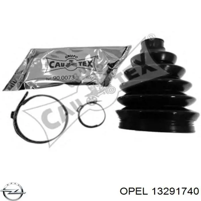 13291740 Opel bota de proteção interna de junta homocinética do semieixo dianteiro