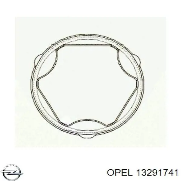 Пыльник шарнира угловых скоростей внутренний передний Opel 13291741 цена, от 9.67 USD