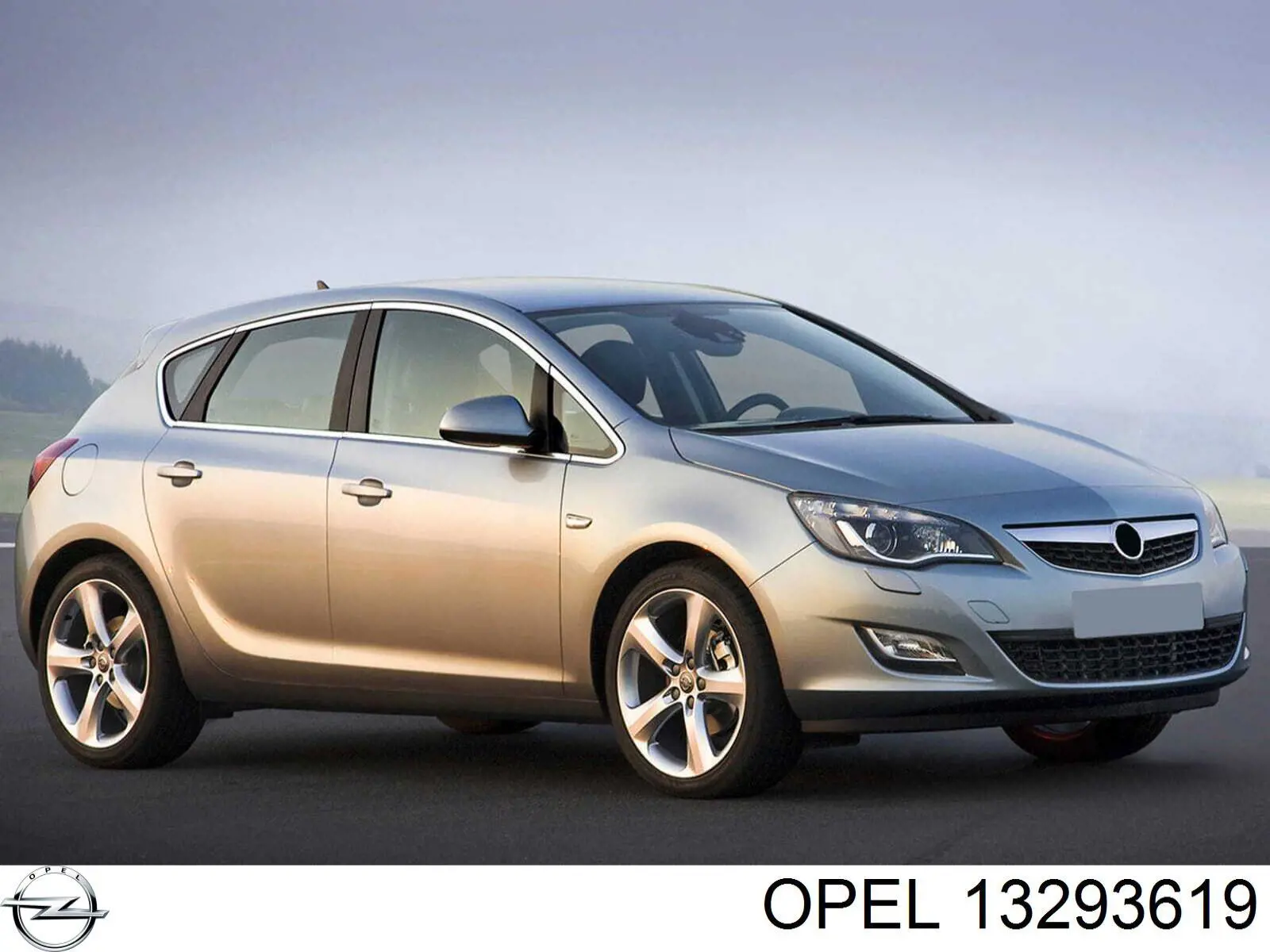 Фара противотуманная правая Opel 13293619