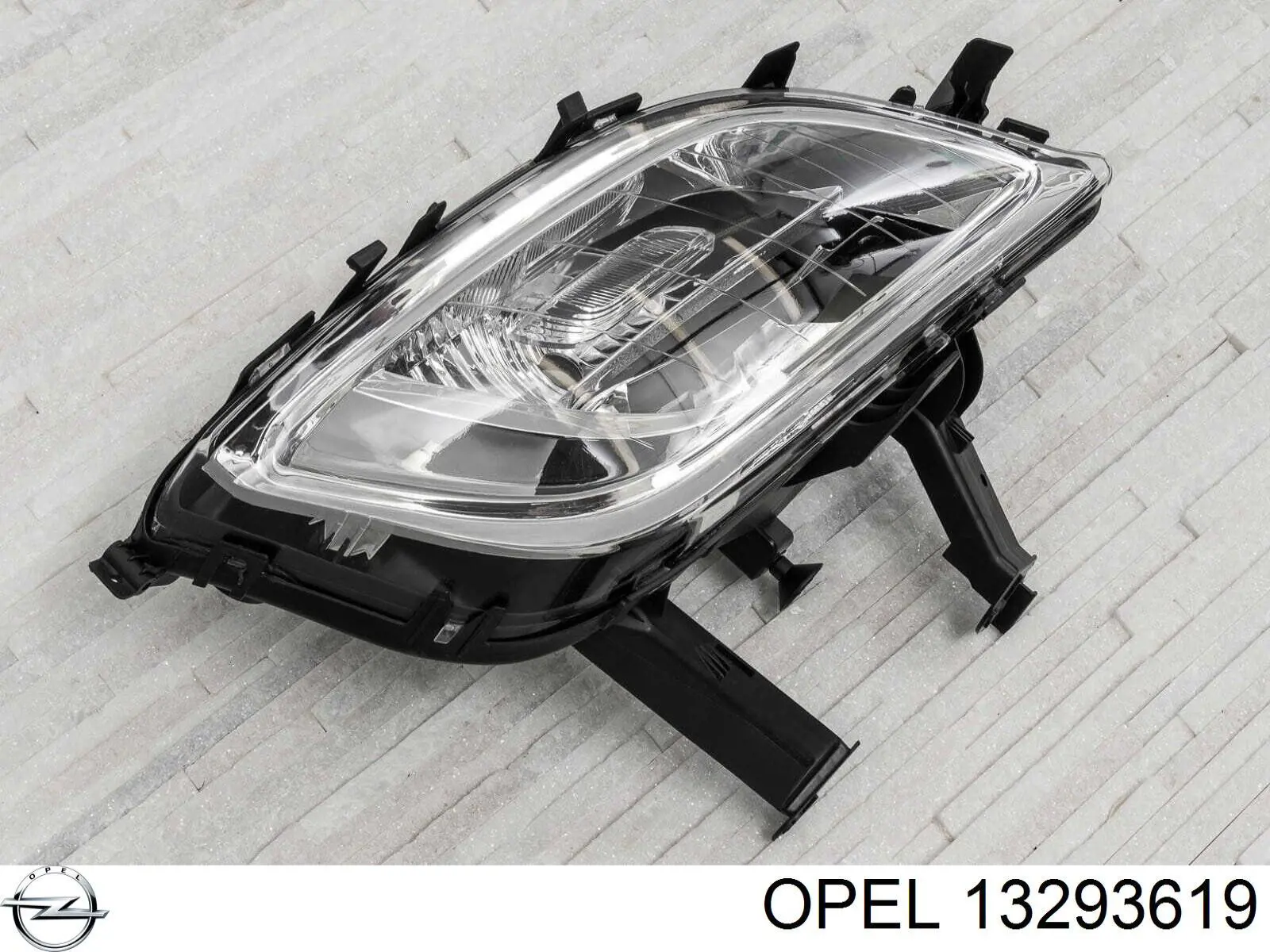 Фара противотуманная, правая Opel 13293619 цена, от 52.67 USD