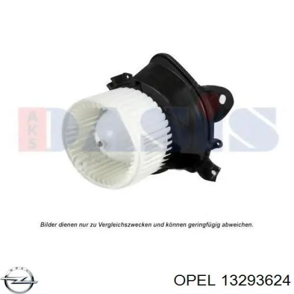 Купить 13293624 Opel Мотор вентилятора кондиционера