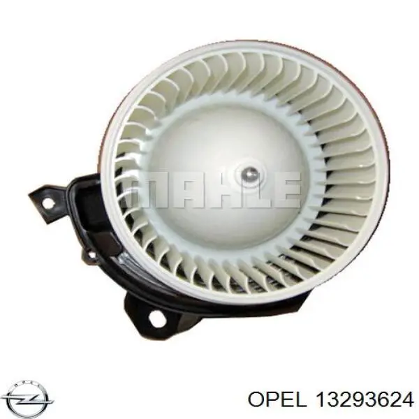 13293624 Opel motor de ventilador de aparelho de ar condicionado