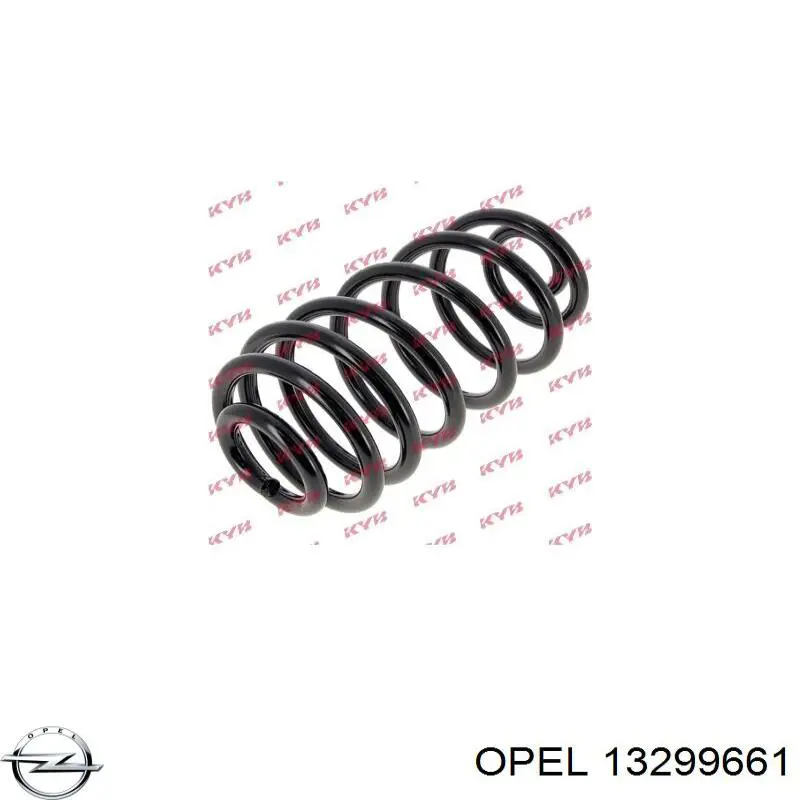 Купить 13299661 Opel Пружина подвески