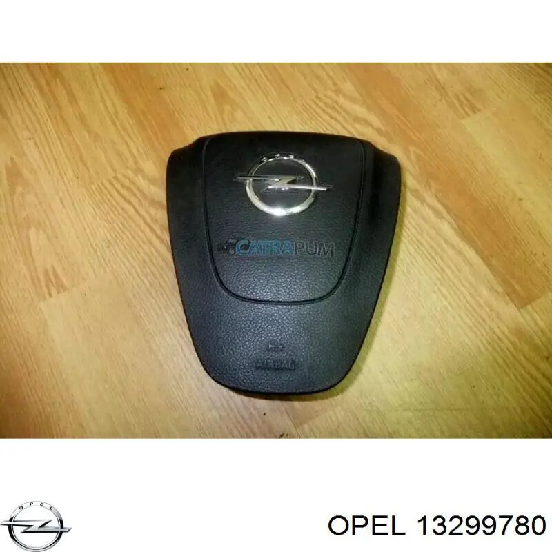 Подушка безопасности водителя 13299780 Opel