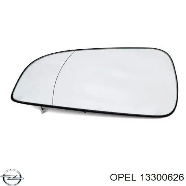 13300626 Opel зеркальный элемент зеркала заднего вида левого