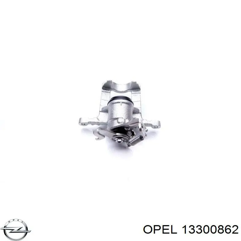 13300862 Opel Суппорт тормозной задний правый
