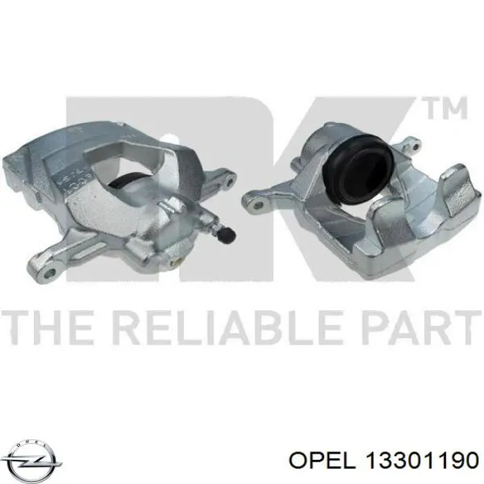 13301190 Opel suporte do freio dianteiro direito