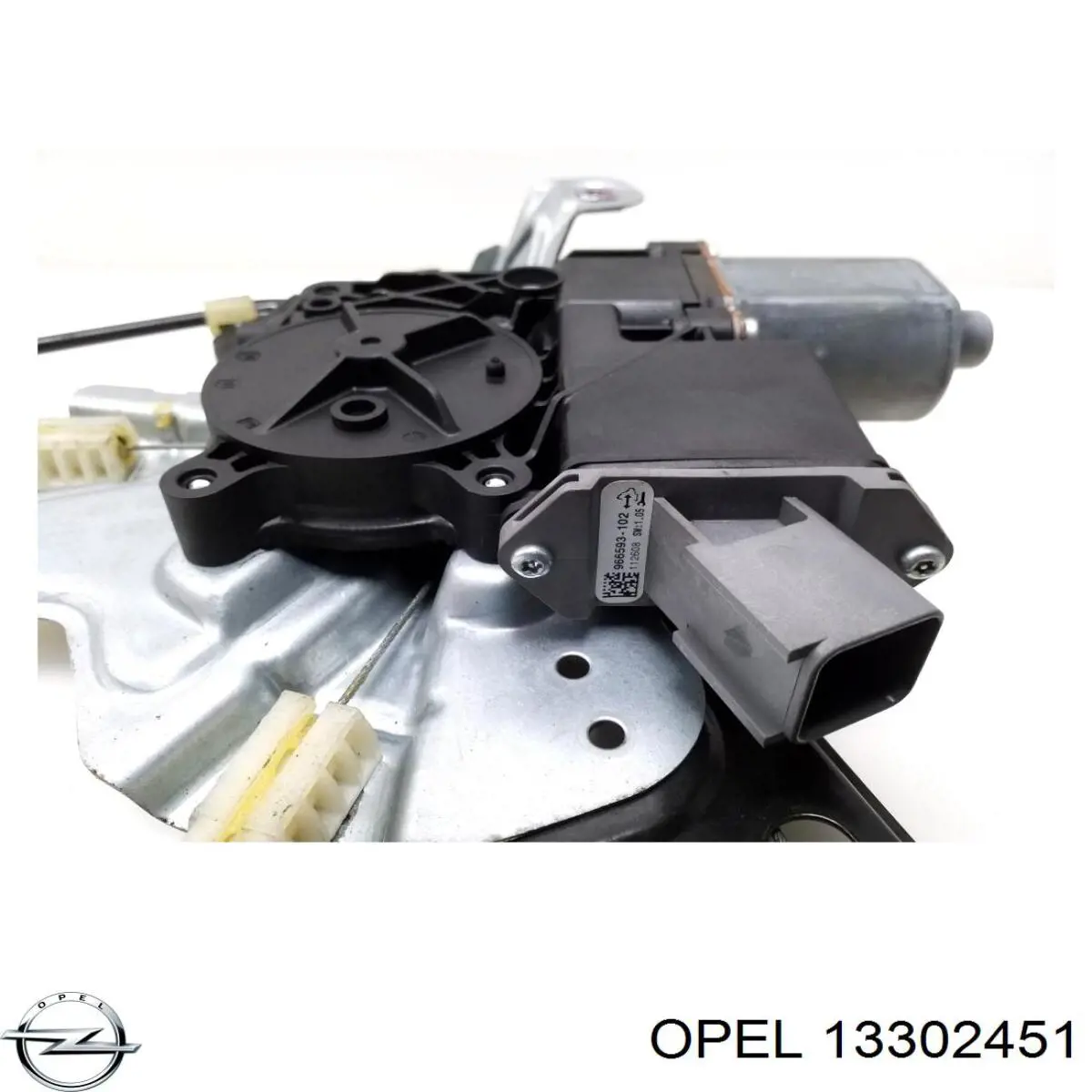 Стеклоподъемник передней левой двери 140476 Opel