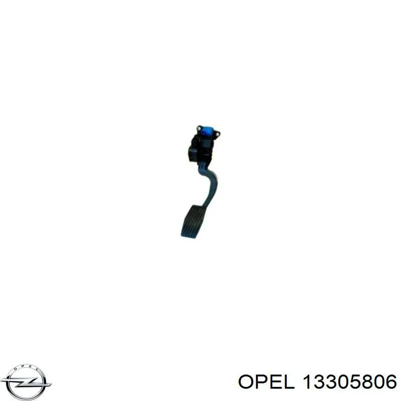 Педаль газа (акселератора) Opel 55702022 цена, от 66.48 USD