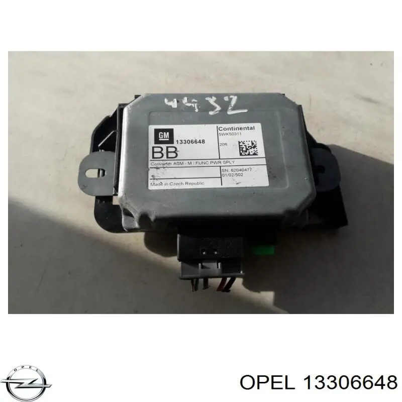  Opel 13306648 цена, от 22.52 USD
