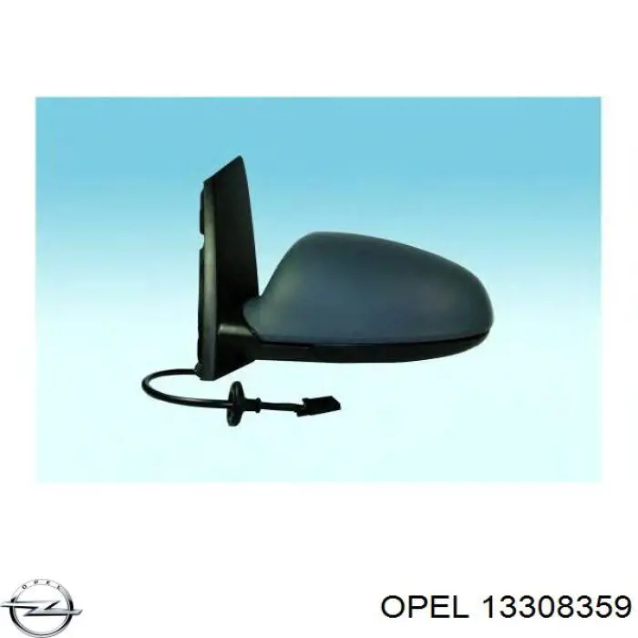 Зеркало заднего вида, левое Opel 13308359 цена, от 63.17 USD