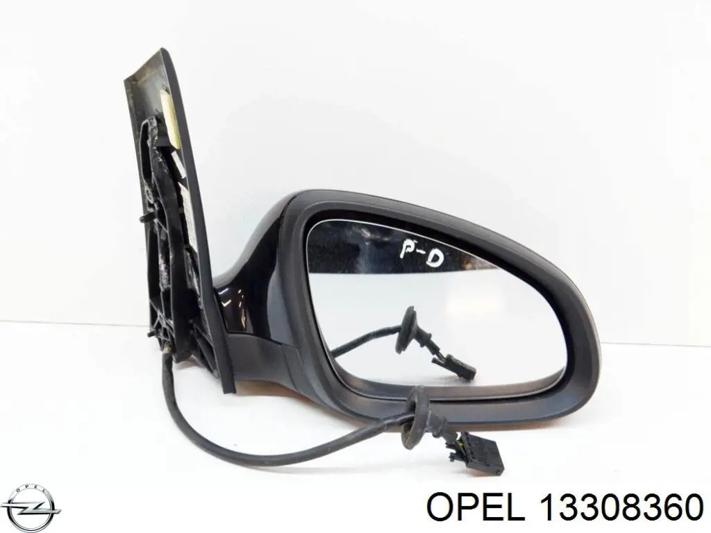 Наружное зеркало правое Opel 13308360 цена, от 56.76 USD