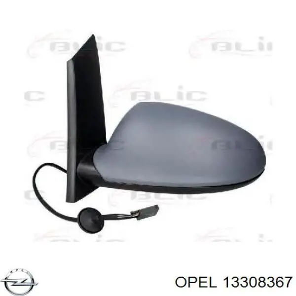 13308367 Opel Левое боковое зеркало