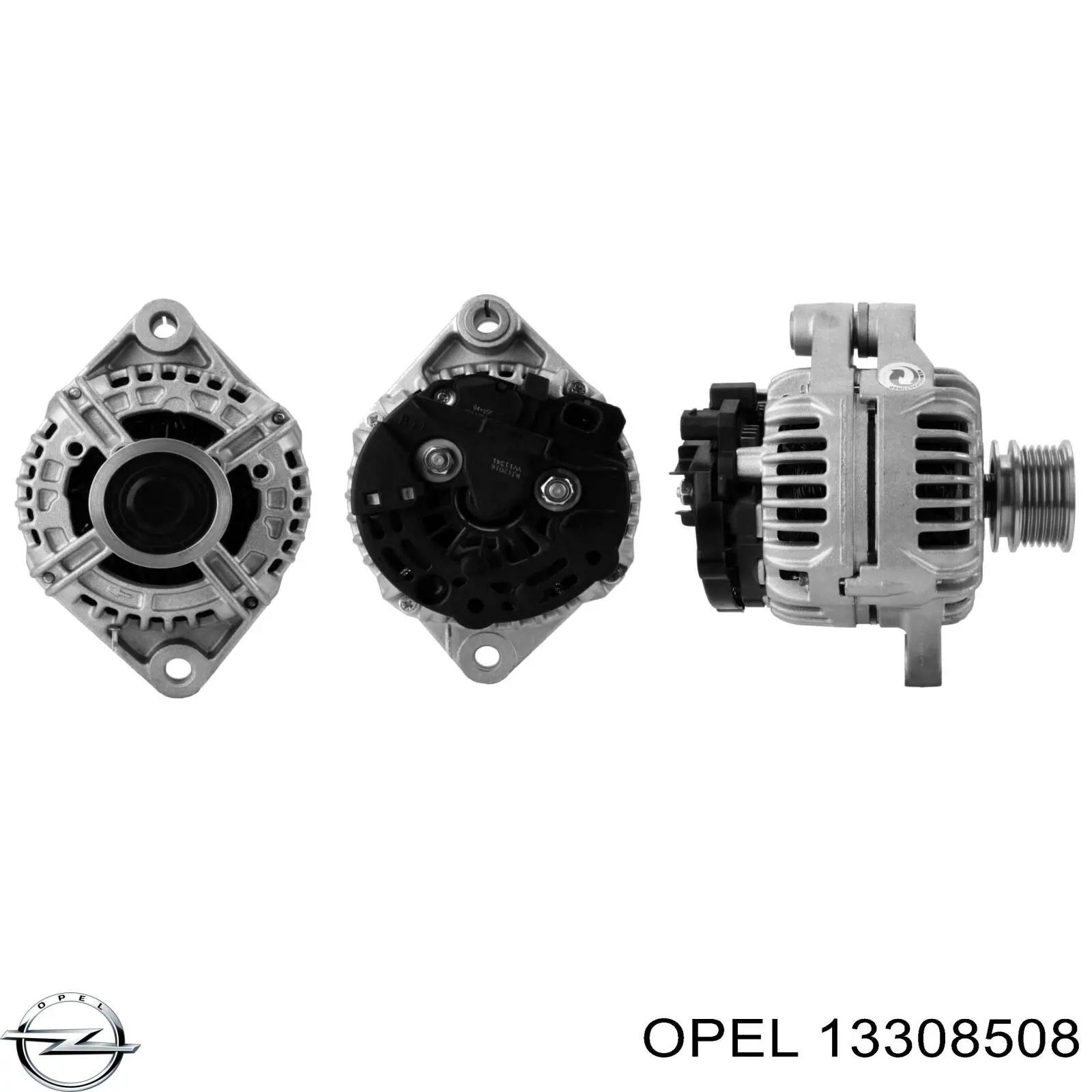 Генератор 13308508 Opel