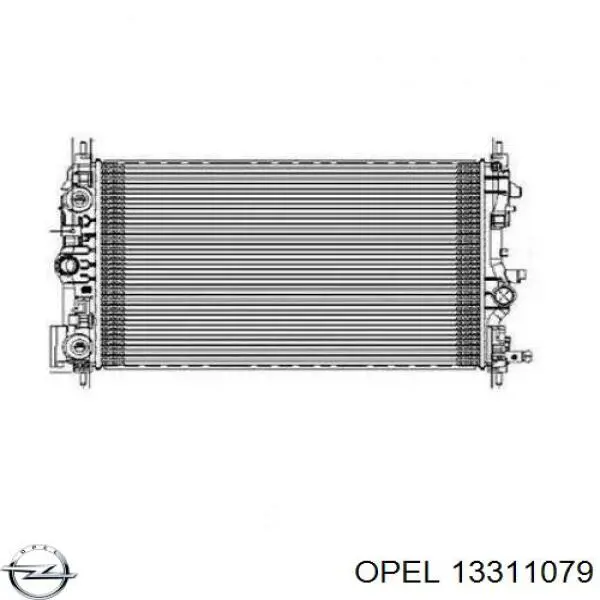 Купить 13311079 Opel Радиатор водяной