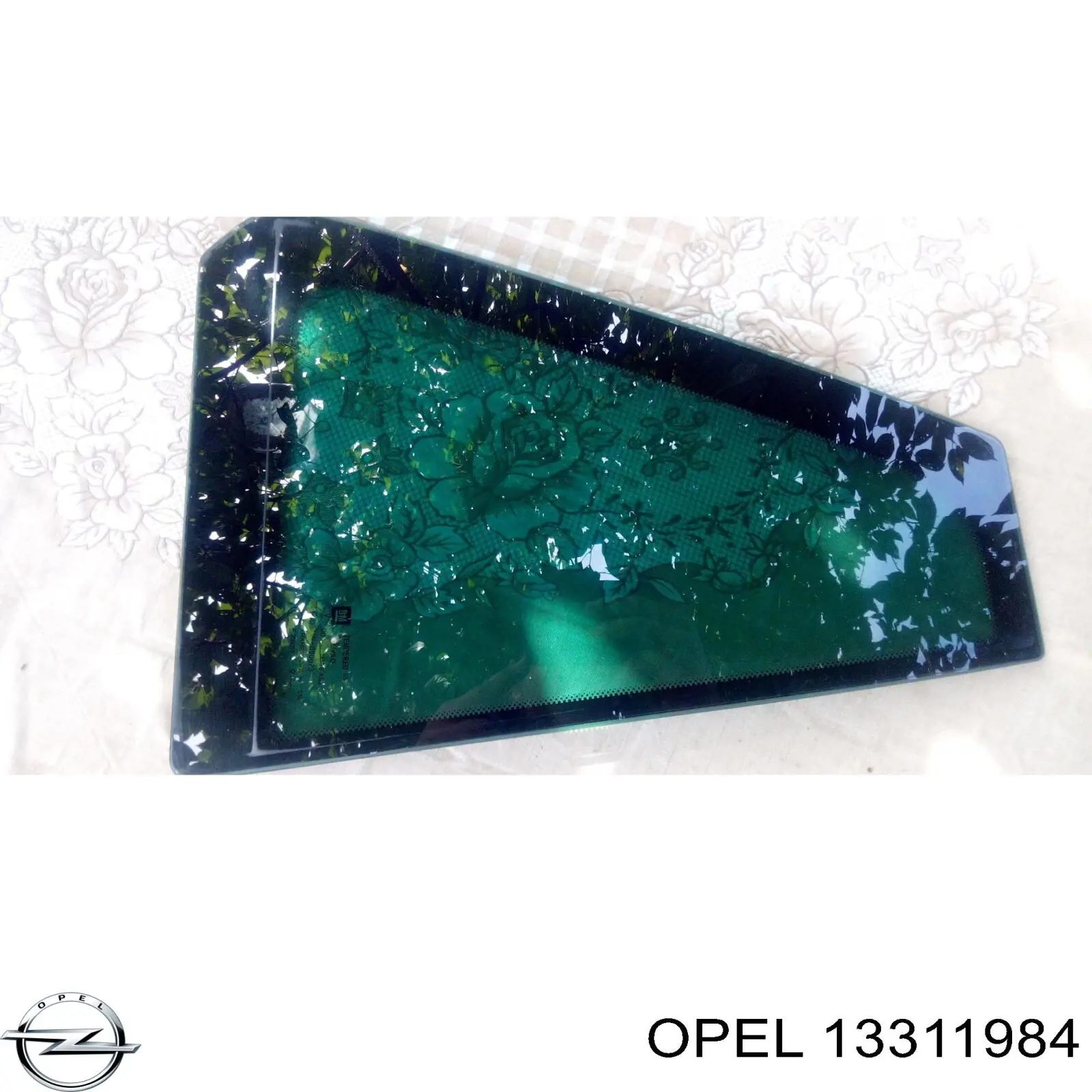 5161511 Opel Стекло двери задней левой