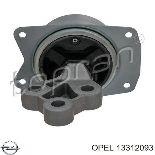 13312093 Opel Подушка (опора) двигателя, левая