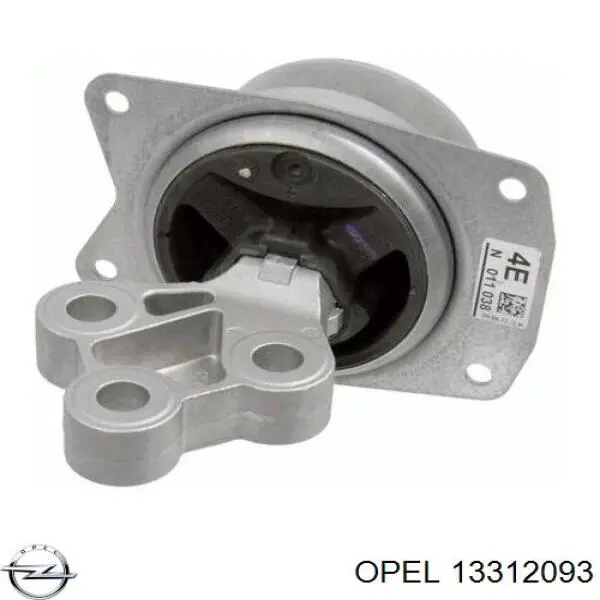 Гидроопора двигателя левая Opel 13312093 цена, от 48.24 USD