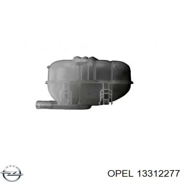 Купить 13312277 Opel Водяной бачок системы охлаждения