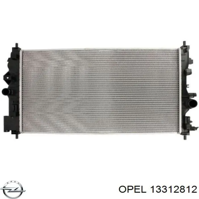 13312812 Opel радиатор
