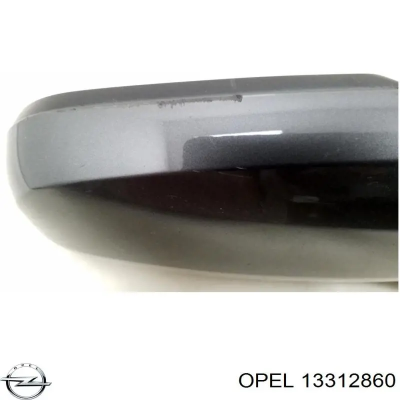 Купить 13312860 Opel Боковое зеркало заднего вида правое