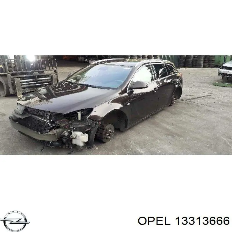 13313666 Opel бачок омывателя фар