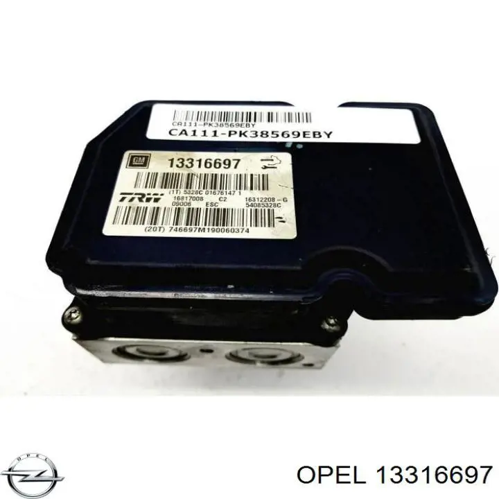 Гидроблок АБС Opel 13316697 цена, от 19.71 USD