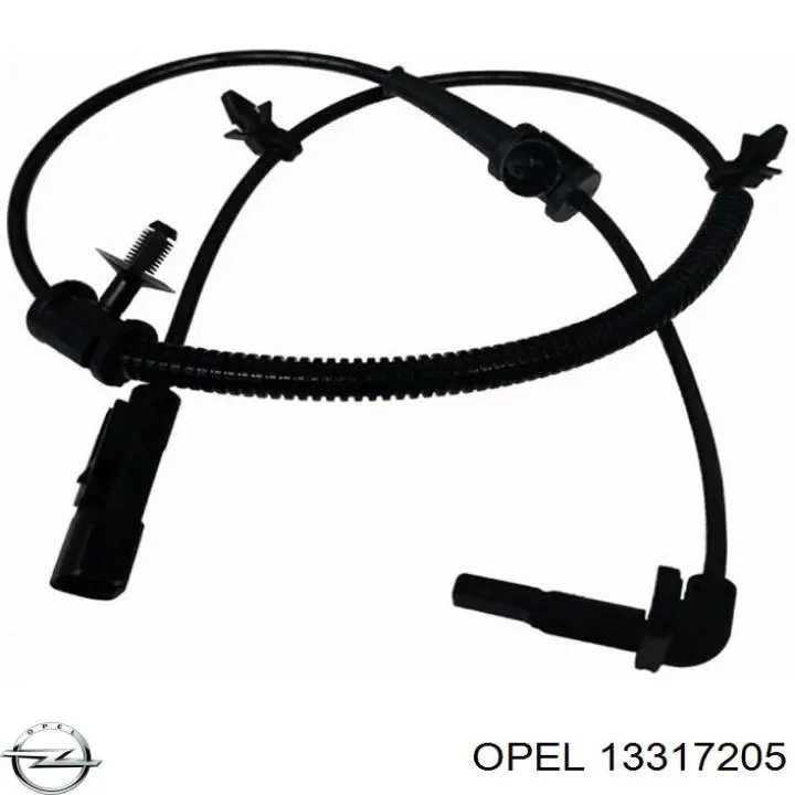 Купить 13317205 Opel Датчик АБС задний