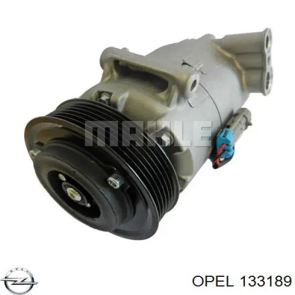 Купить 133189 Opel Замок двери задней правой