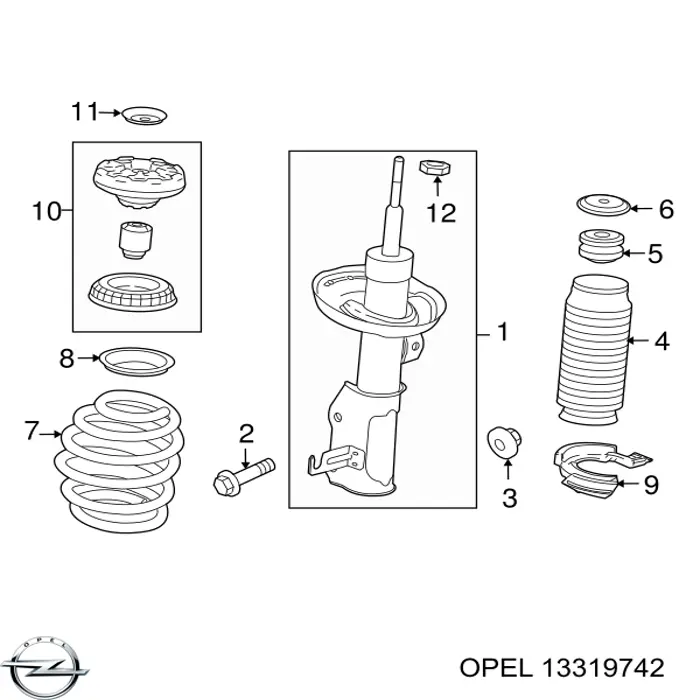  13319742 Opel