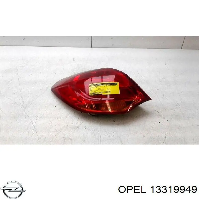 Задняя левая внешняя фара Opel 13319949 цена, от 65.53 USD